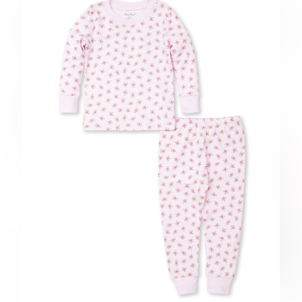 NWT Kissy Kissy Belle Rose 2 Piece Pajamas Pink Set Size 6Y - Picture 3 of 8